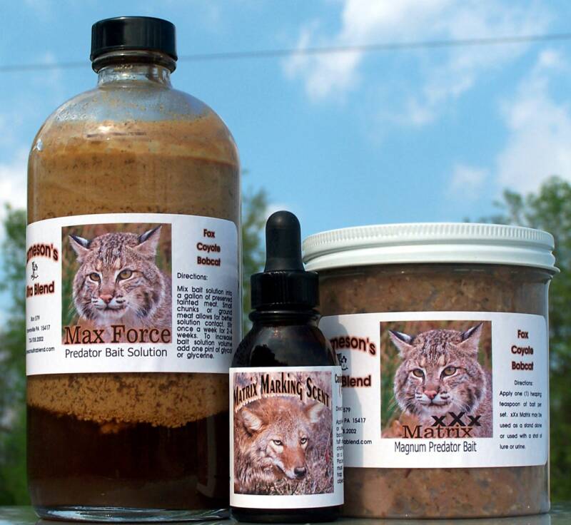 SIMPLY MICE, coyote, bobcat and fox lure/bait is a high production